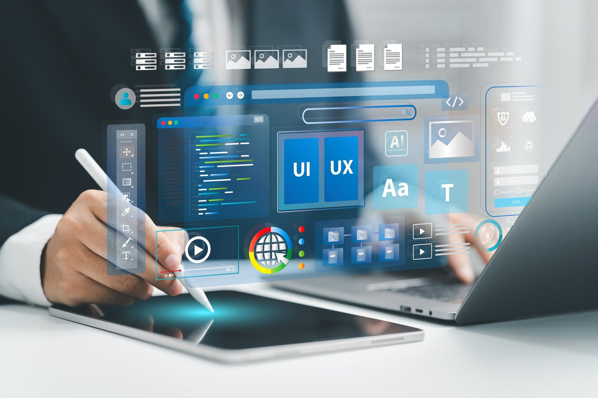 Web development and design